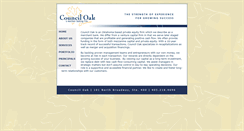 Desktop Screenshot of council-oak.com